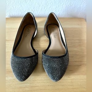 Flat shoes bling bling